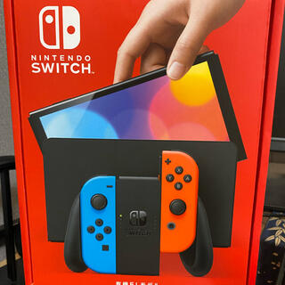 ニンテンドースイッチ(Nintendo Switch)の【翌日出荷可能】新型 Nintendo Switch 有機ELモデル  ネオン(家庭用ゲーム機本体)