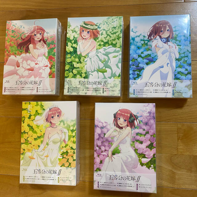 五等分の花嫁　∬  2期　Blu-ray 全巻セット　新品未開封