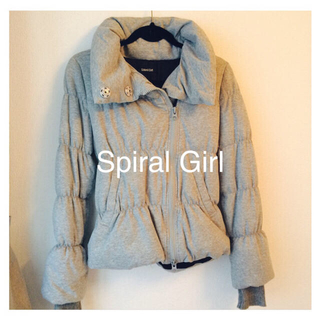 スパイラルガール(SPIRAL GIRL)のスパイラルガールダウンジャケット(ダウンジャケット)