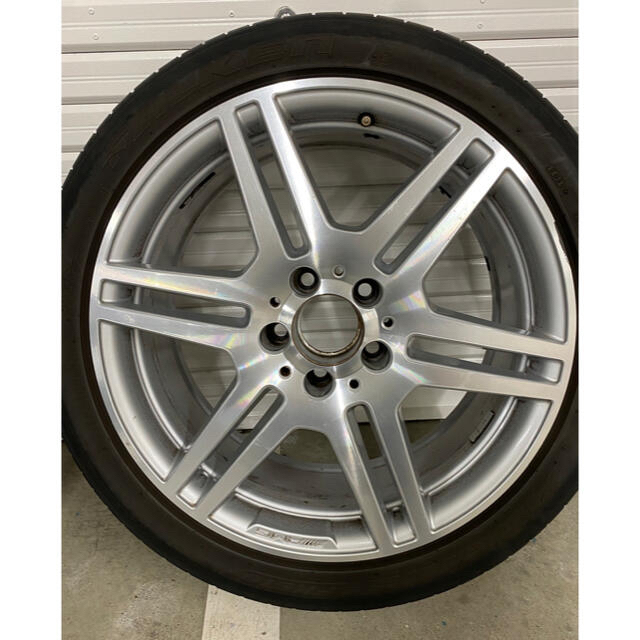 ベンツタイヤホイルセットE350 純正AMGタイヤホイールセット4本セット ...