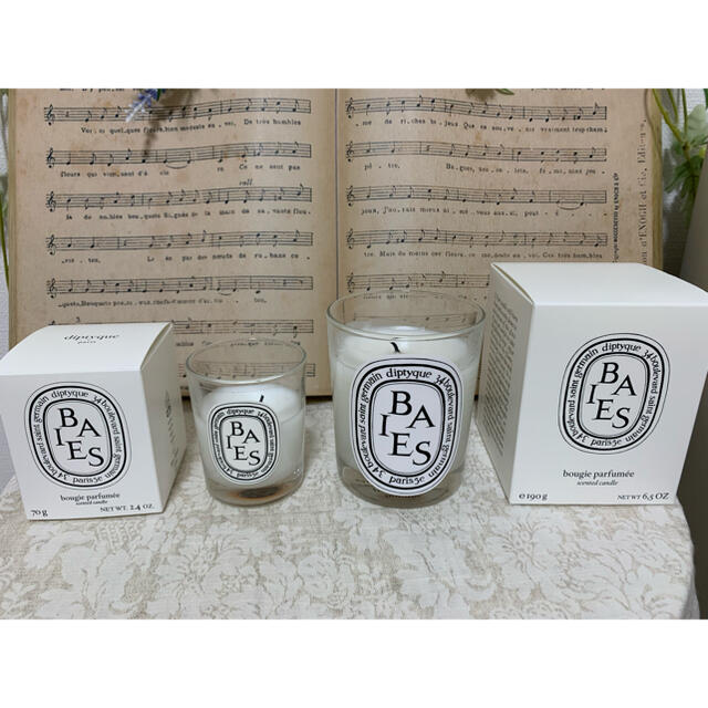 diptyque キャンドル ベキャンドル