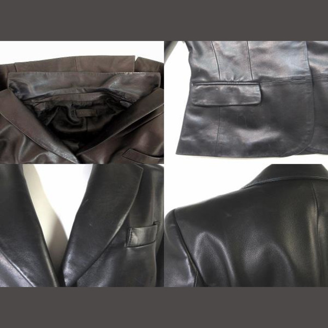 ロエベ LOEWE ジャケット テーラード レザー 羊革 本革 2B ロエベ LOEWE ジャケット テーラード レザー 羊革 本革 2B