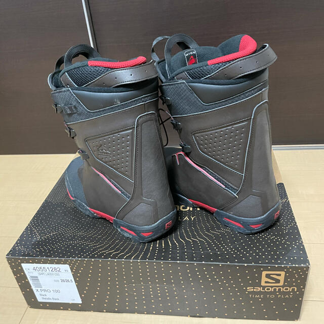 SALOMON(サロモン)の値下げ　サロモン  シナプスJP WIDE ブラウン　27.5cm スポーツ/アウトドアのスノーボード(ブーツ)の商品写真