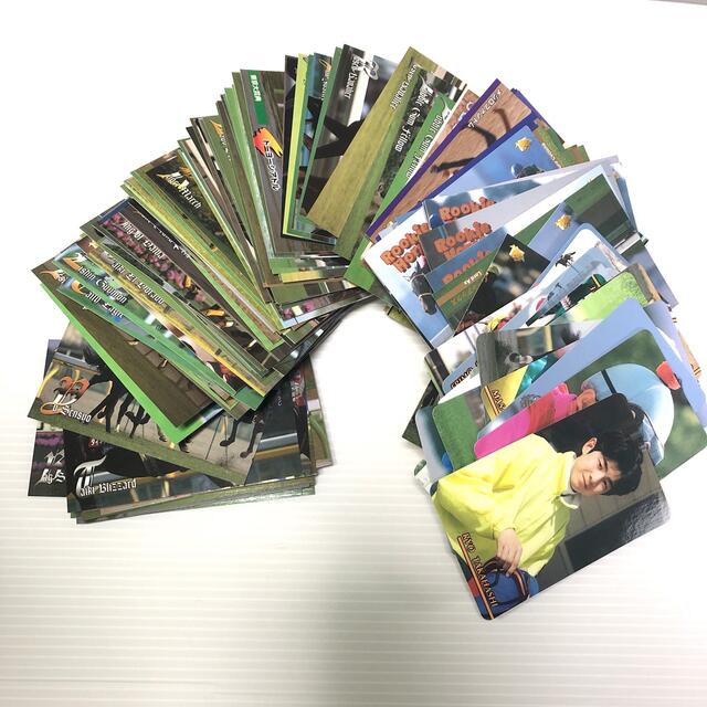 BANDAI(バンダイ)の競馬 競走馬 騎手 カード まとめ売り エンタメ/ホビーの本(趣味/スポーツ/実用)の商品写真