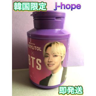 ボウダンショウネンダン(防弾少年団(BTS))の韓国限定 BTSキシリトールボトルガム パープルミックス j-hope 未開封品(アイドルグッズ)