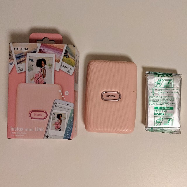 FUJI FILM  INSTAX MINI LINK チェキ フィルおまけ付きチェキ