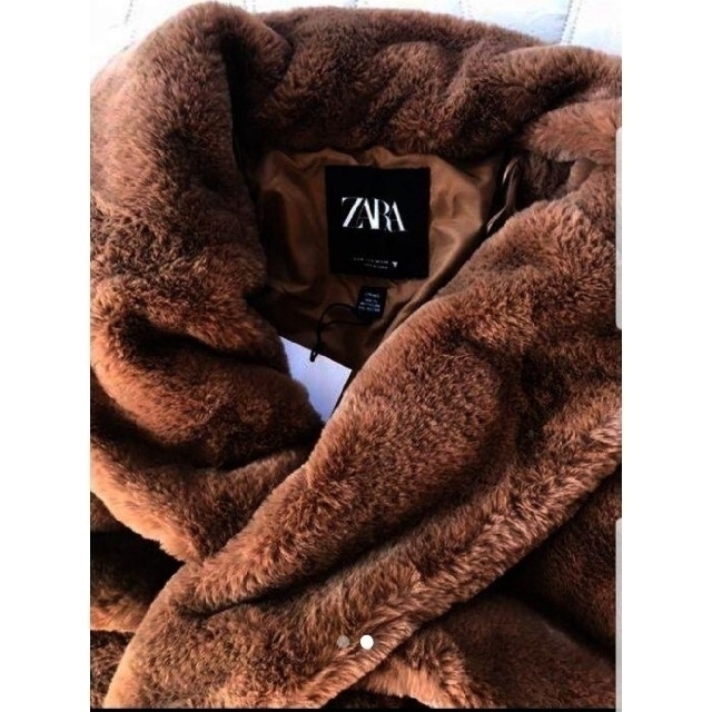 ZARA ファーコート 完売商品