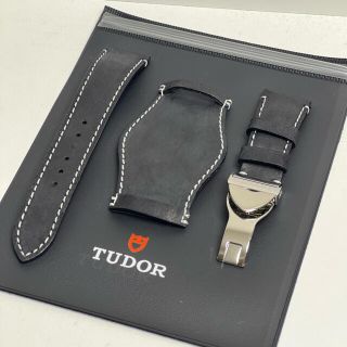 チュードル(Tudor)のチューダー ブラックベイ クロノ 79360N レザーベルト(腕時計(アナログ))