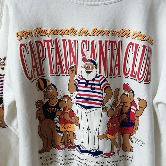 vintage captain santa old sweat bdの通販 by poloon's shop|ラクマ