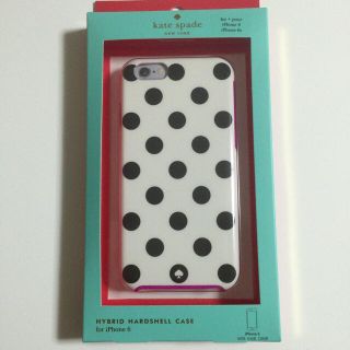 ケイトスペードニューヨーク(kate spade new york)のお洒落ケースで気分アップ♡ケイトスペード iPhone ケース ♡新品(モバイルケース/カバー)