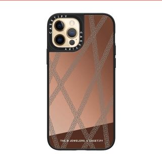 アイフォーン(iPhone)のCASETiFY ミラーケース Chain Tapes  iPhone12Pro(iPhoneケース)