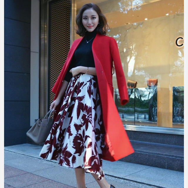 シェリエ sheller 完売品 ベーシックカラーコート RED | www