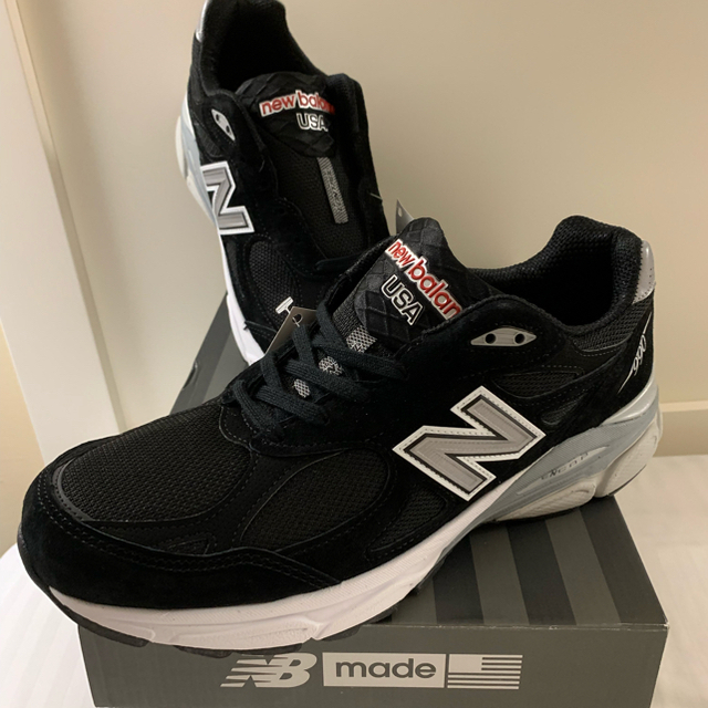 New Balance(ニューバランス)の新品日本未発売　New Balance M990BS3 V3 BK black メンズの靴/シューズ(スニーカー)の商品写真