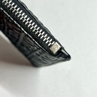 LOEWE - kaz様 専用 ロエベ レザー コイン カードホルダー アナグラム