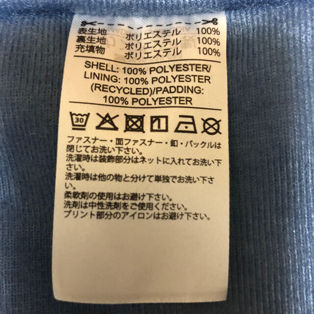 adidas(アディダス)のadidas キッズ用140size 中綿ベンチコート キッズ/ベビー/マタニティのキッズ服女の子用(90cm~)(ジャケット/上着)の商品写真