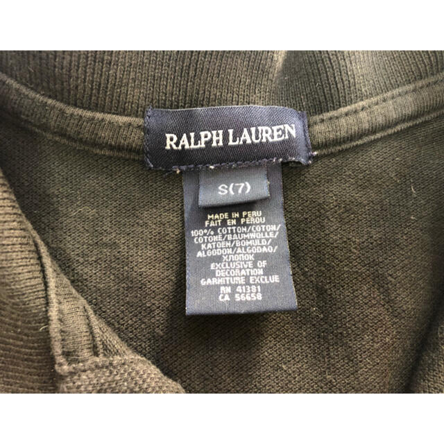 Ralph Lauren(ラルフローレン)の【ラルフローレン】ワンピース　ポロシャツワンピース　130サイズ キッズ/ベビー/マタニティのキッズ服女の子用(90cm~)(ワンピース)の商品写真