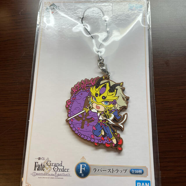 一番くじ fate F賞 ラバーストラップ 蘭陵王  エンタメ/ホビーのアニメグッズ(ストラップ)の商品写真