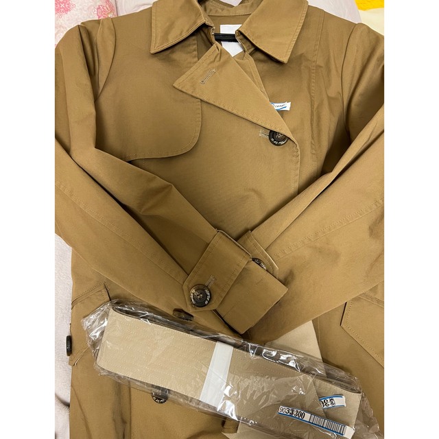 herlipto Gaba Ruffled Cotton Trench Coat | www.fleettracktz.com