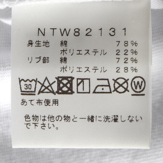 THE NORTH FACE(ザノースフェイス)のノースフェイス　Back Square Logo Tee レディースのトップス(カットソー(長袖/七分))の商品写真