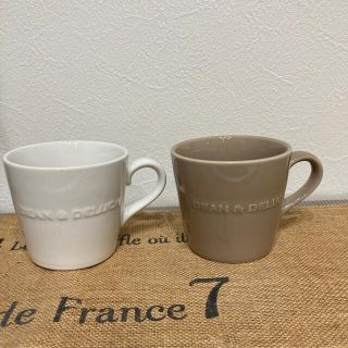 ディーンアンドデルーカ(DEAN & DELUCA)のディーン&デルーカ　マグカップ　ペア　2個セット(グラス/カップ)