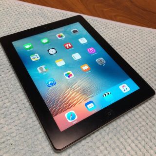 アイパッド(iPad)の美品 Apple iPad 第3世代 16GB Wi-Fi+Cell 黒 動作品(タブレット)