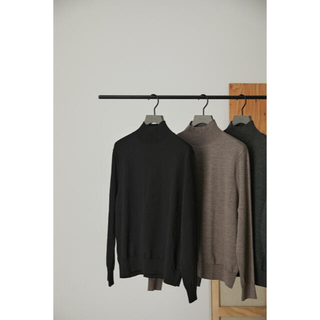 RIM.ARK リムアーク Washable wool basic knit