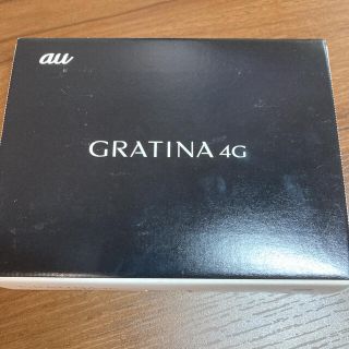 キョウセラ(京セラ)のau GRATINA 4G KYF31 ブラック(携帯電話本体)