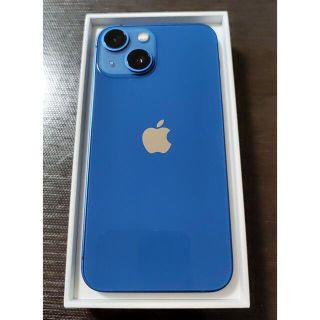 アイフォーン(iPhone)のアップル iPhone13 mini 128GB ブルー au 新品未使用(スマートフォン本体)