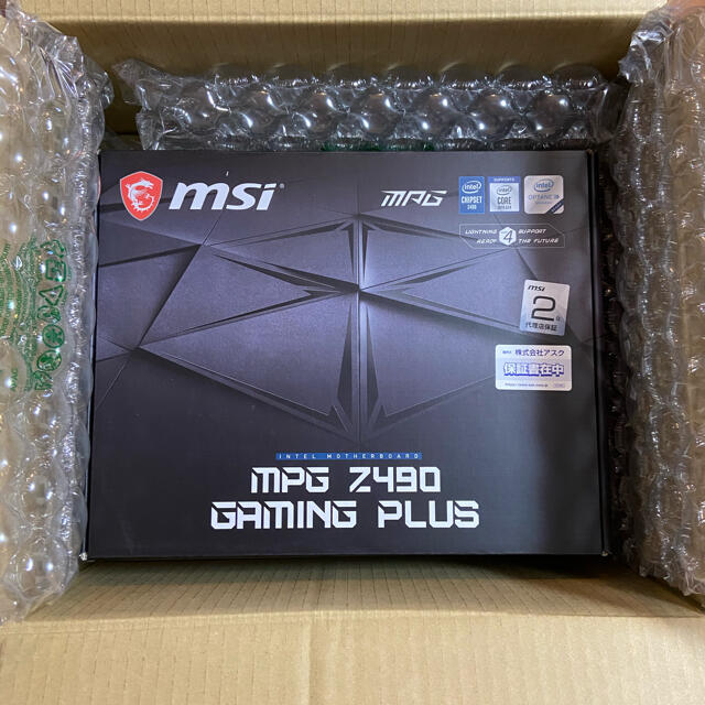 【新品】MPG Z490 GAMING PLUS マザーボード