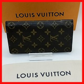 ルイヴィトン(LOUIS VUITTON)の【良品】ルイヴィトン モノグラム　ポルトフォイユ　ブラザ　長財布　二つ折り財布(財布)