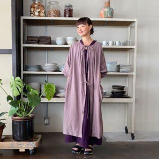 青山有紀さん　tokyodress boutique  コラボ割烹着ドレス