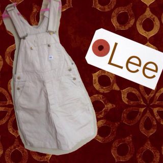 リー(Lee)のLeeサロペット(ひざ丈ワンピース)