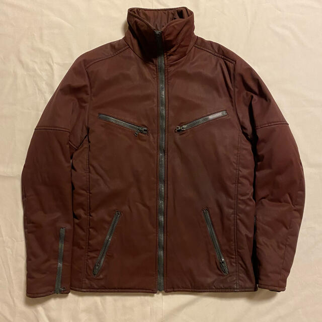 ripvanwinkle ライダース ナイロン zip ジャケット 4 XL-