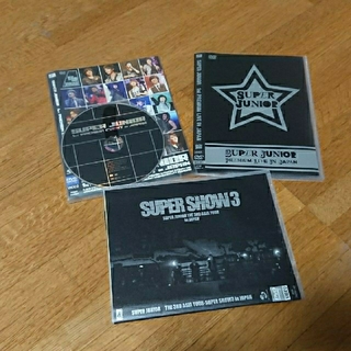 スーパージュニア(SUPER JUNIOR)のSUPER JUNIOR DVD3枚セット(韓国/アジア映画)