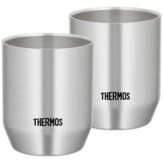 サーモス(THERMOS)のサーモス　真空耐熱マグカップ　タンブラー　2個(タンブラー)