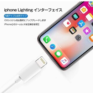 iPhone イヤホン Lightning 通話対応 リモコン付き マイク付き(ヘッドフォン/イヤフォン)
