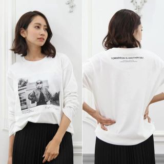 ウィゴー(WEGO)の送料込◎美品◎TEANY プリントT(Tシャツ(長袖/七分))