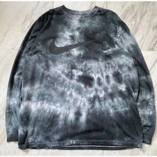 ナイキ(NIKE)の00's nike リメイク ストーンウォッシュ スウォッシュロゴ 長袖tシャツ(Tシャツ/カットソー(七分/長袖))