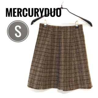 マーキュリーデュオ(MERCURYDUO)の【美品】マーキュリーデュオ MERCURYDUO レディースひざ上スカート 秋冬(ミニスカート)