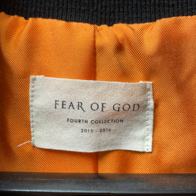 FEAR OF GOD(フィアオブゴッド)のFear of god 4th collection ma-1 ボンバーMサイズ メンズのジャケット/アウター(ブルゾン)の商品写真