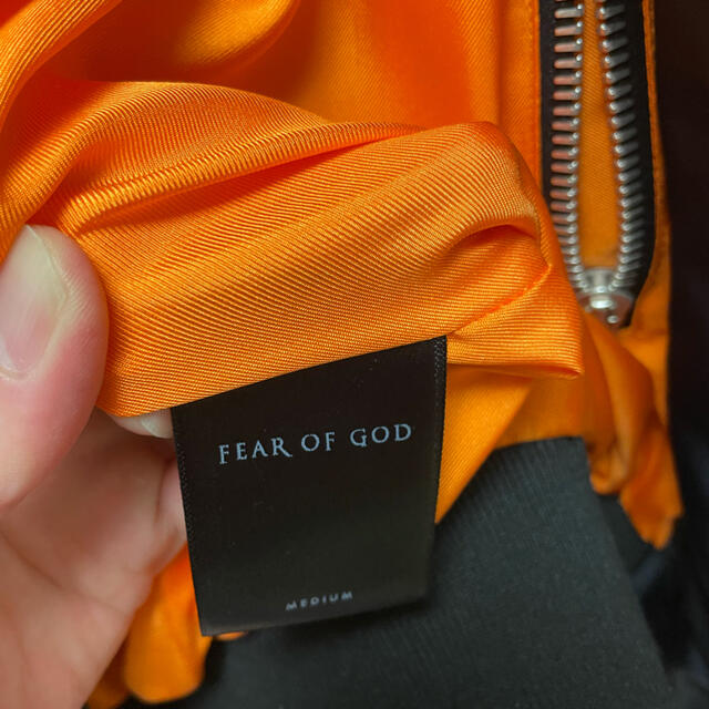 FEAR OF GOD(フィアオブゴッド)のFear of god 4th collection ma-1 ボンバーMサイズ メンズのジャケット/アウター(ブルゾン)の商品写真