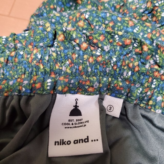 niko and...(ニコアンド)のniko and…  ロングスカート　size3 レディースのスカート(ロングスカート)の商品写真