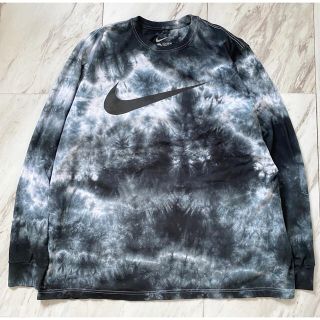 ナイキ(NIKE)の00's nike リメイク ストーンウォッシュ スウォッシュロゴ 長袖tシャツ(Tシャツ/カットソー(七分/長袖))