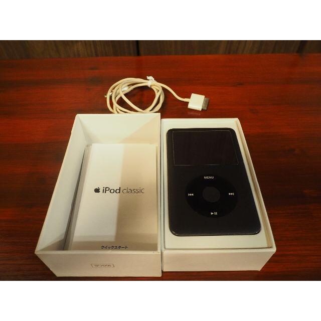 iPod(アイポッド)のiPod classic 160GB black スマホ/家電/カメラのオーディオ機器(ポータブルプレーヤー)の商品写真