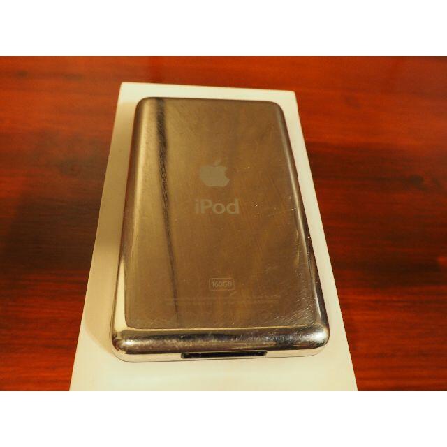 iPod(アイポッド)のiPod classic 160GB black スマホ/家電/カメラのオーディオ機器(ポータブルプレーヤー)の商品写真