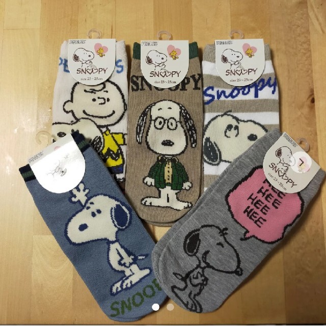 SNOOPY　ソックス　 レディースのレッグウェア(ソックス)の商品写真