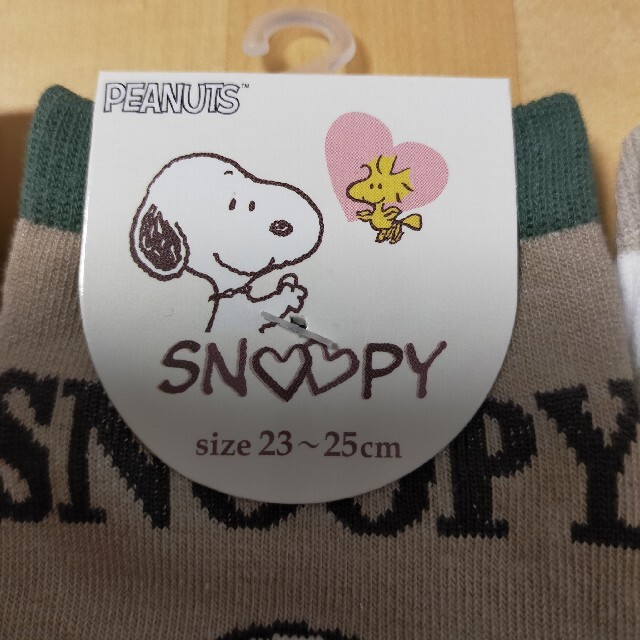 SNOOPY　ソックス　 レディースのレッグウェア(ソックス)の商品写真