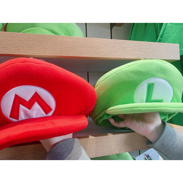 USJ 限定 マリオ ルイージ 帽子 セット スーパーニンテンドーワールド USJ 限定 マリオ ルイージ 帽子 セット スーパーニンテンドーワールド