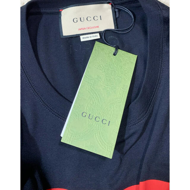 Gucci(グッチ)の即完売‼︎シークレット販売☆グッチ×ヒグチユウコ キャット猫ロゴブラックTシャツ メンズのトップス(Tシャツ/カットソー(半袖/袖なし))の商品写真