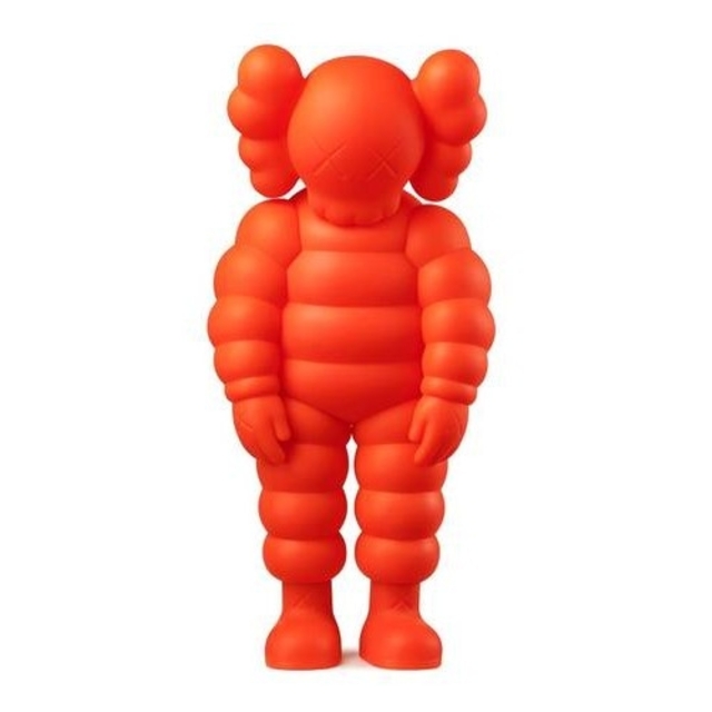 エンタメ/ホビーKAWS　WHAT PARTY　ORANGE